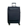 Hush Puppies HP69-3145 28" SUPER LIGHT Soft Case Spinner Luggage - Expandable, Anti-Theft Zipper, TSA Lock - Black