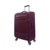 Hush Puppies 28" SUPER LIGHT Double Wheel Expandable Soft-Case Spinner Luggage with Anti-Theft Zipper & TSA Lock - Violet (HP69-3145)