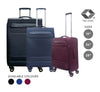 Hush Puppies HP69-3145 28" SUPER LIGHT Soft Case Spinner Luggage - Expandable, Anti-Theft Zipper, TSA Lock - Navy