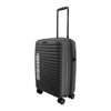 Hush Puppies HP69-4033 20"+24" Hard Case Spinner Luggage - Expandable, Anti-Theft Zipper, TSA Lock - Black