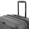 Hush Puppies HP69-4033 20"+24" Hard Case Spinner Luggage - Expandable, Anti-Theft Zipper, TSA Lock - Black