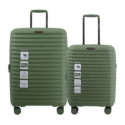 Hush Puppies HP69-4033 Expandable Double Wheels Hardcase Luggage 20