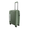 Hush Puppies HP69-4033 20"+24" Hard Case Spinner Luggage - Expandable, Anti-Theft Zipper, TSA Lock - Green