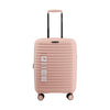 Hush Puppies HP69-4033 20"+24" Hard Case Spinner Luggage - Expandable, Anti-Theft Zipper, TSA Lock - Pink