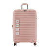 Hush Puppies HP69-4033 20"+24" Hard Case Spinner Luggage - Expandable, Anti-Theft Zipper, TSA Lock - Pink