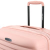 Hush Puppies HP69-4033 20"+24" Hard Case Spinner Luggage - Expandable, Anti-Theft Zipper, TSA Lock - Pink