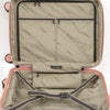 Hush Puppies HP69-4033 20"+24" Hard Case Spinner Luggage - Expandable, Anti-Theft Zipper, TSA Lock - Pink