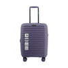 Hush Puppies HP69-4033 20"+24" Hard Case Spinner Luggage - Expandable, Anti-Theft Zipper, TSA Lock - Purple