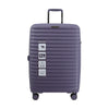 Hush Puppies HP69-4033 20"+24" Hard Case Spinner Luggage - Expandable, Anti-Theft Zipper, TSA Lock - Purple