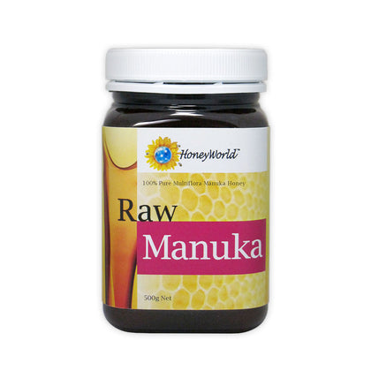 HoneyWorld Raw Manuka 500g