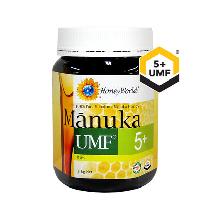 HoneyWorld Raw Manuka UMF5+ 1kg