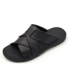 BRUNO CO. Cole Men's Leather Sandals - Black