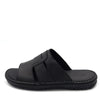 BRUNO CO. Connor Men's Leather Sandals - Black