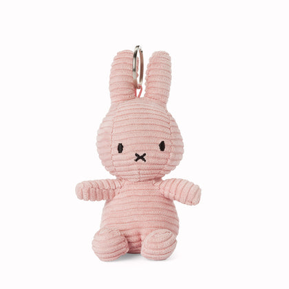 Miffy Keychain Corduroy Pink 10cm