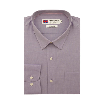 John Langford Long Sleeved Shirt - Purple