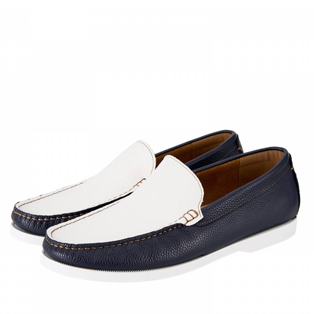 EVERBEST Leather Shoes (JB2044) - Dark Blue