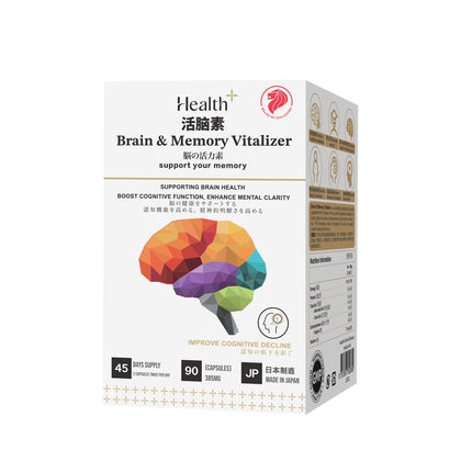 Health+ Brain & Memory Vitalizer 90s