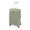 LASELLE FLEXLITE 24" 100% Polypropylene Double-Wheel Expandable Hard Case Spinner Luggage with Anti-Theft Zipper & TSA Lock - Jade