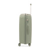 LASELLE FLEXLITE 24" 100% Polypropylene Double-Wheel Expandable Hard Case Spinner Luggage with Anti-Theft Zipper & TSA Lock - Jade