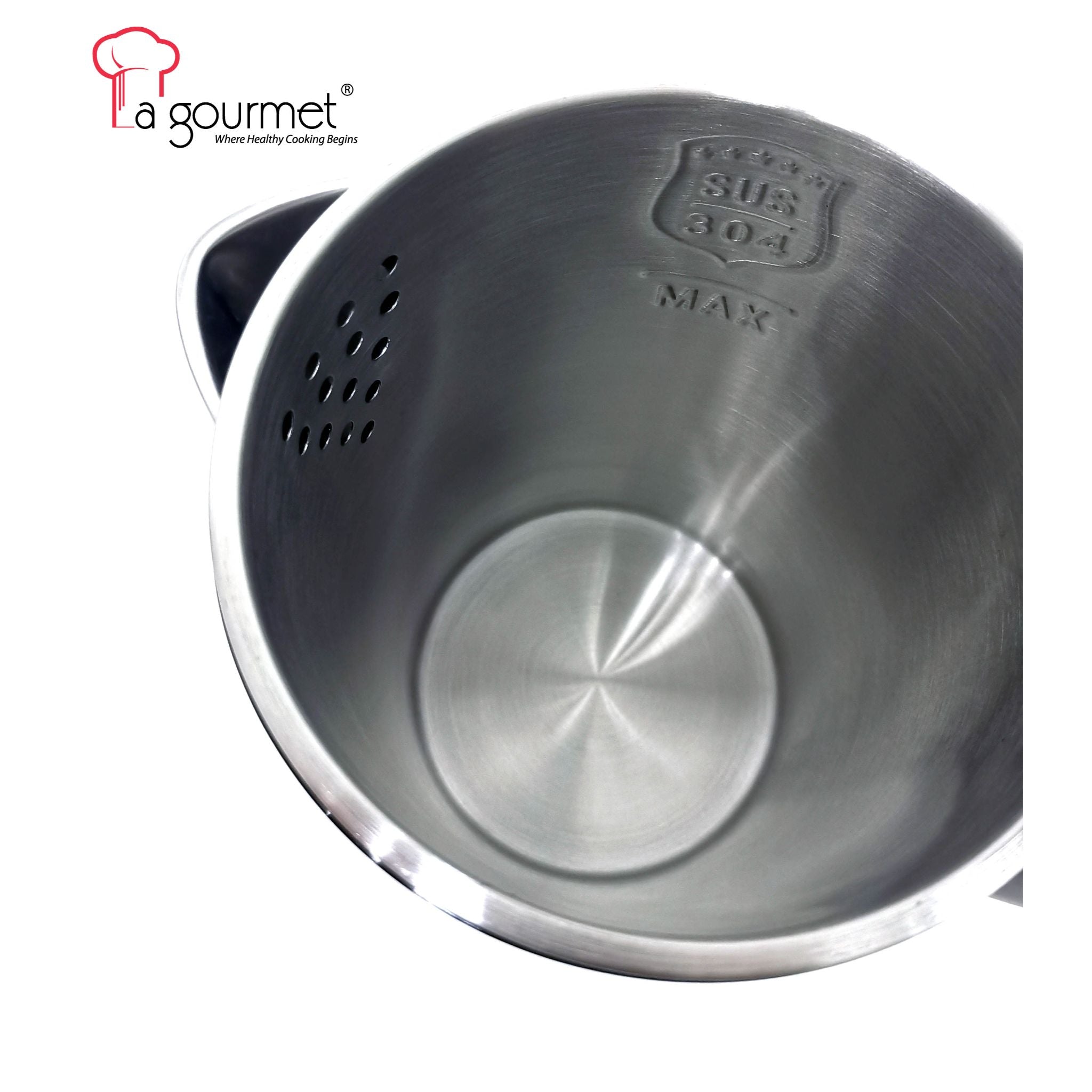 La gourmet 1.8L Seamless Kettle - Midnight BLack (LGELKE391810)