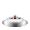 La gourmet Nitrigan 36cm Semi GLass Stainless Steel Cover (LGMCWCI394798N)