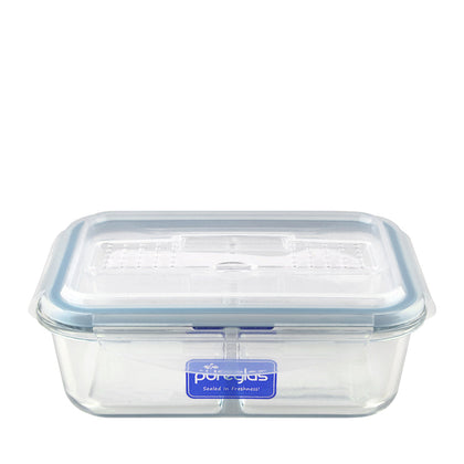 La gourmet 1L PuregLas Collection 100% Borosilicate GLass Container