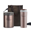 La gourmet Sakura 0.58L Food Jar + 0.35L Tumbler Thermalware set (LGSA302595)