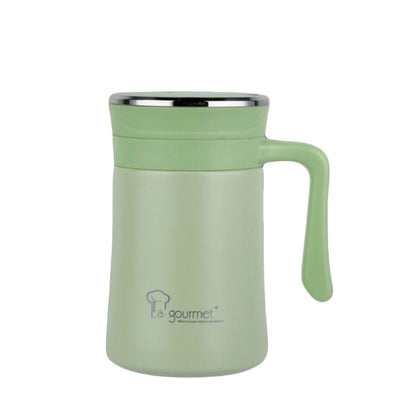 La gourmet Spring 0.5L Thermal Mug With Strainer - Green (LGVC395801)