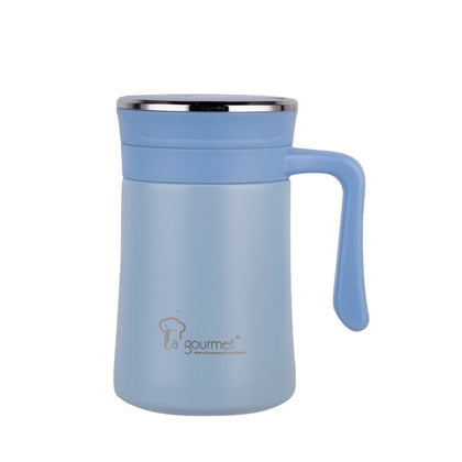 La gourmet Spring 0.5L Thermal Mug With Strainer - Blue (LGVC395825)