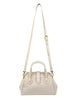 Mel&Co Petite Crossbody Satchel Bag - Cream