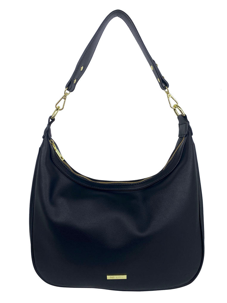 Mel&Co Medium Hobo Bag - Black