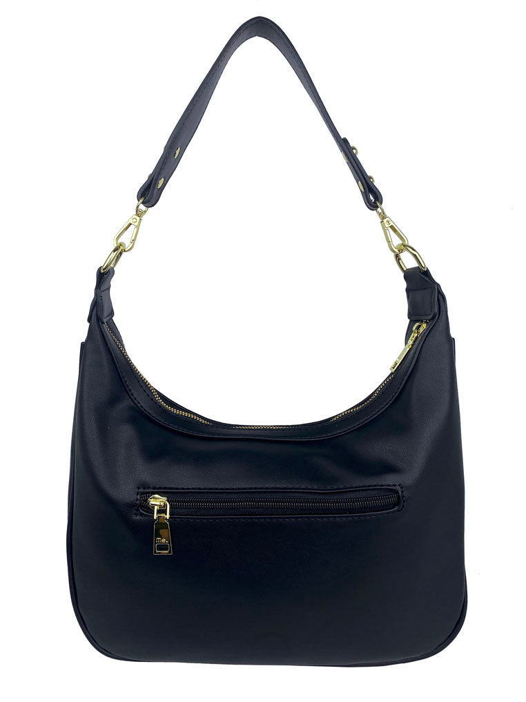 Mel&Co Medium Hobo Bag - Black