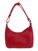 Mel&Co Pebbled Crescent Bag - Red