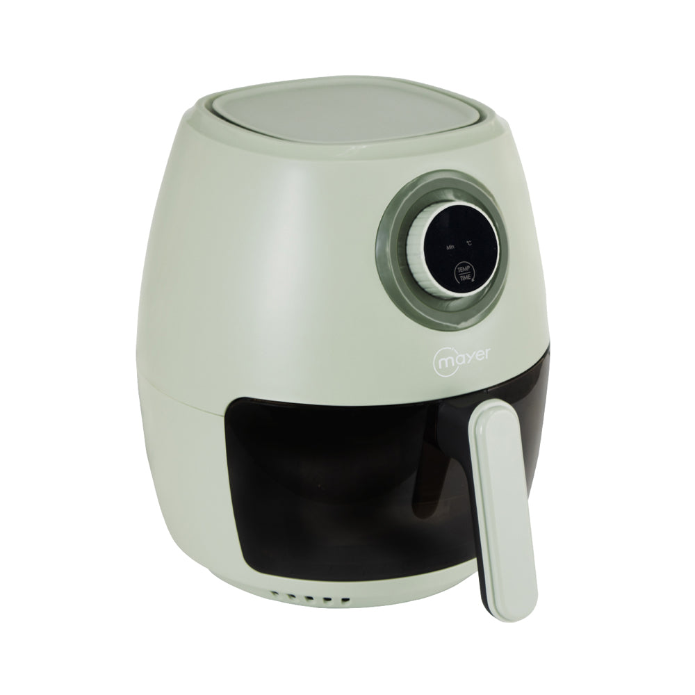 Mayer 3.5L Digital Glass Air Fryer -  Pistachio Green