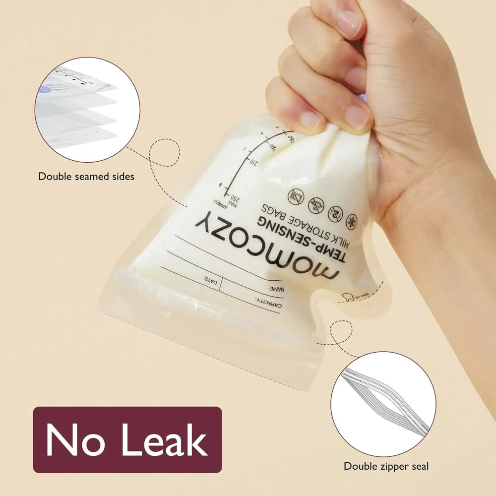 Momcozy Temp-Sensing Milk Storage Bags