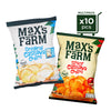 Max's Farm Cassava Chips Original / Spicy / Seaweed x 10 Packs - Carton Sale