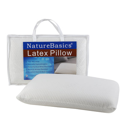 NATURE BASICS Latex Firm Pillow