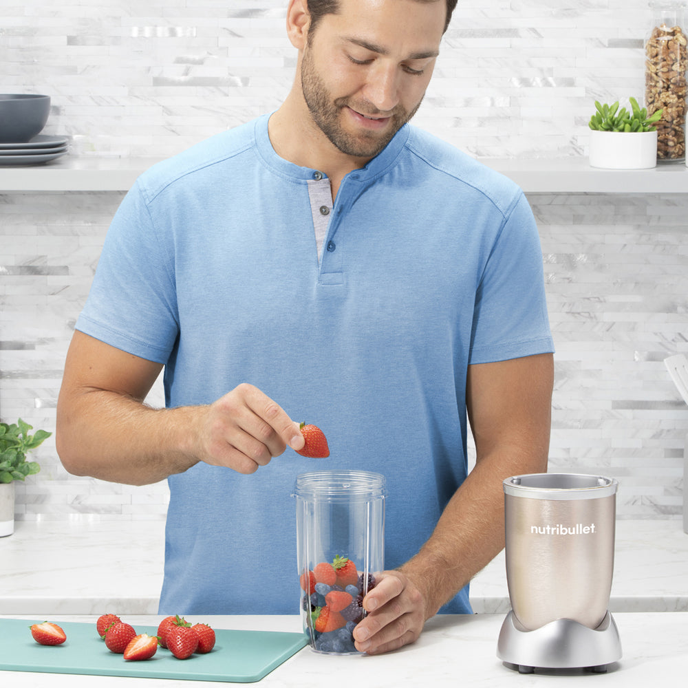 nutribullet Pro 900W Series Blender - Champagne (NB907CP)