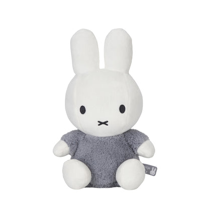 Miffy Cuddle 25cm Fluffy Blue With Bell