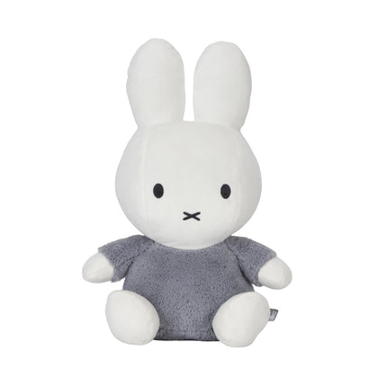 Miffy Cuddle 35cm Fluffy Blue With Bell
