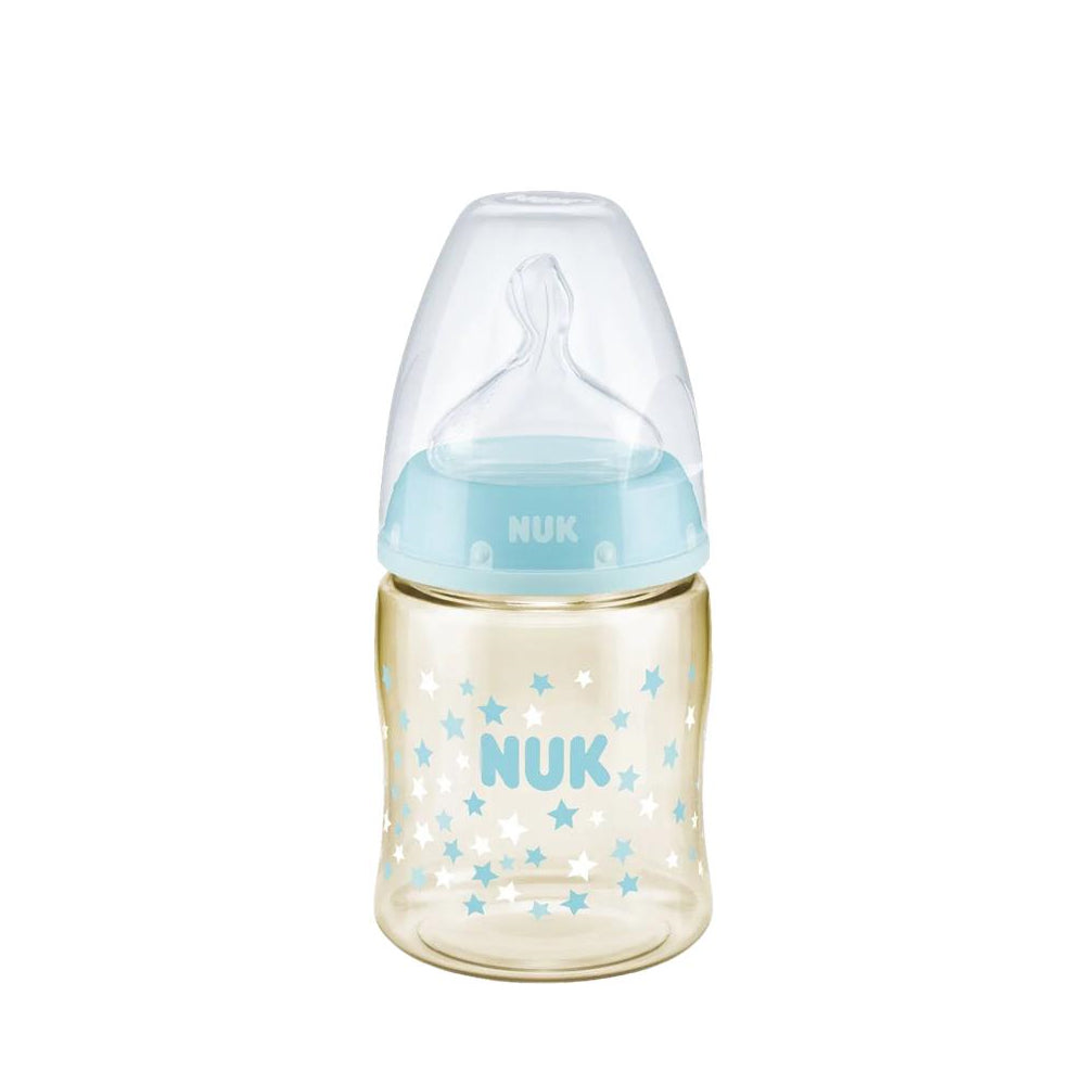 NUK Premium Choice PPSU Temperature Control Bottle with Silicone Teat 150ml - Stars