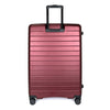 turaco 29" Silent Double-Wheel Expandable Polycarbonate Hard Case Luggage with Anti-Theft Zipper & TSA Lock - RED
