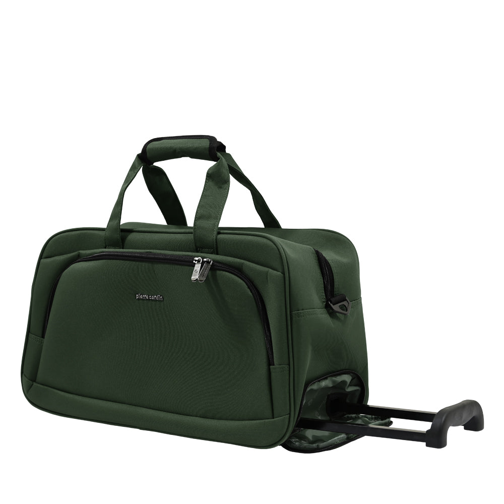 Pierre Cardin PC-602482 20" Duffle Bag with Trolley - Army Green