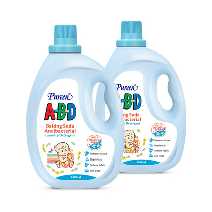 Pureen 2L A-B-D Baking Soda Antibacterial Detergent (Bundle of 2) (PR-ABDBS2-0)