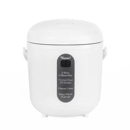 Toyomi 0.3L Micro-com Mini Rice Cooker - White (RC919)