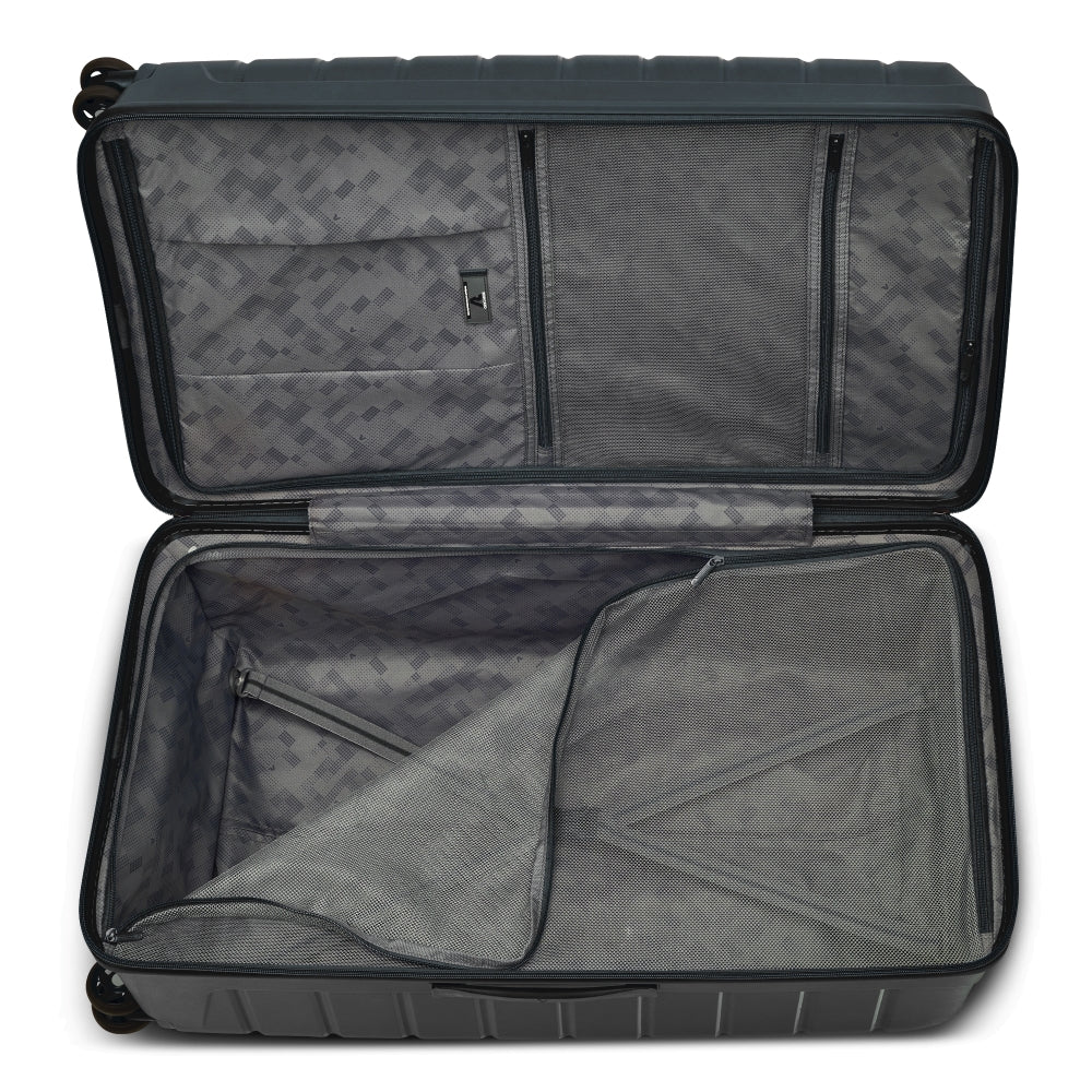 RONCATO 78.5cm B-Flying Trunk Polypropylene Double-Wheel Hard Case Spinner Luggage - Black