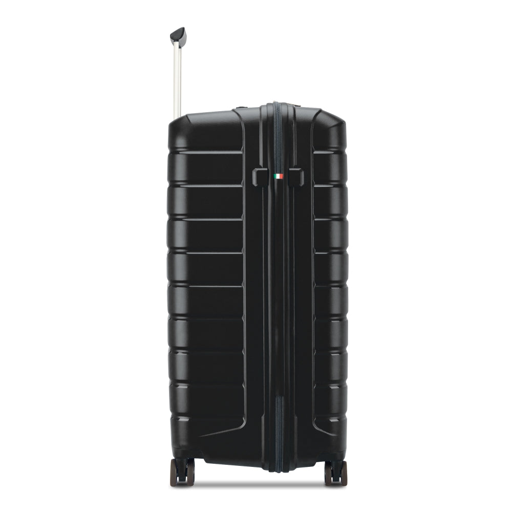 RONCATO 78.5cm B-Flying Trunk Polypropylene Double-Wheel Hard Case Spinner Luggage - Black