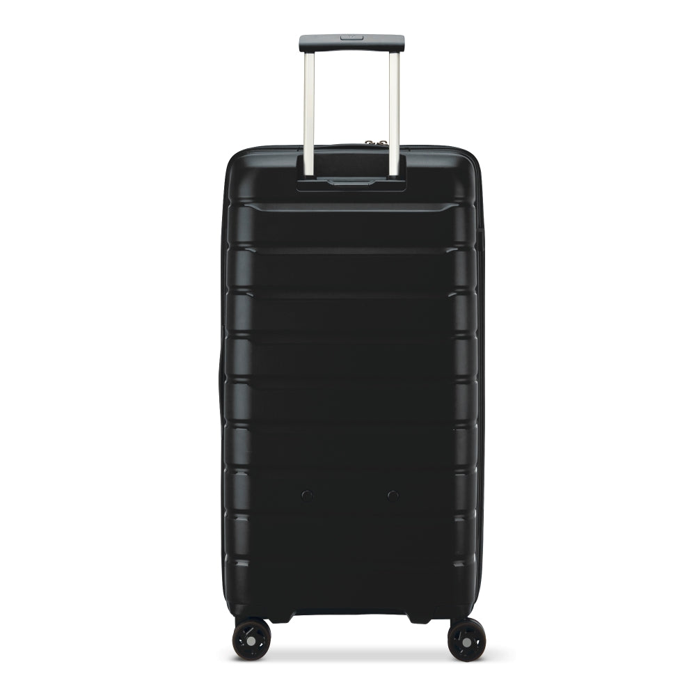 RONCATO 78.5cm B-Flying Trunk Polypropylene Double-Wheel Hard Case Spinner Luggage - Black