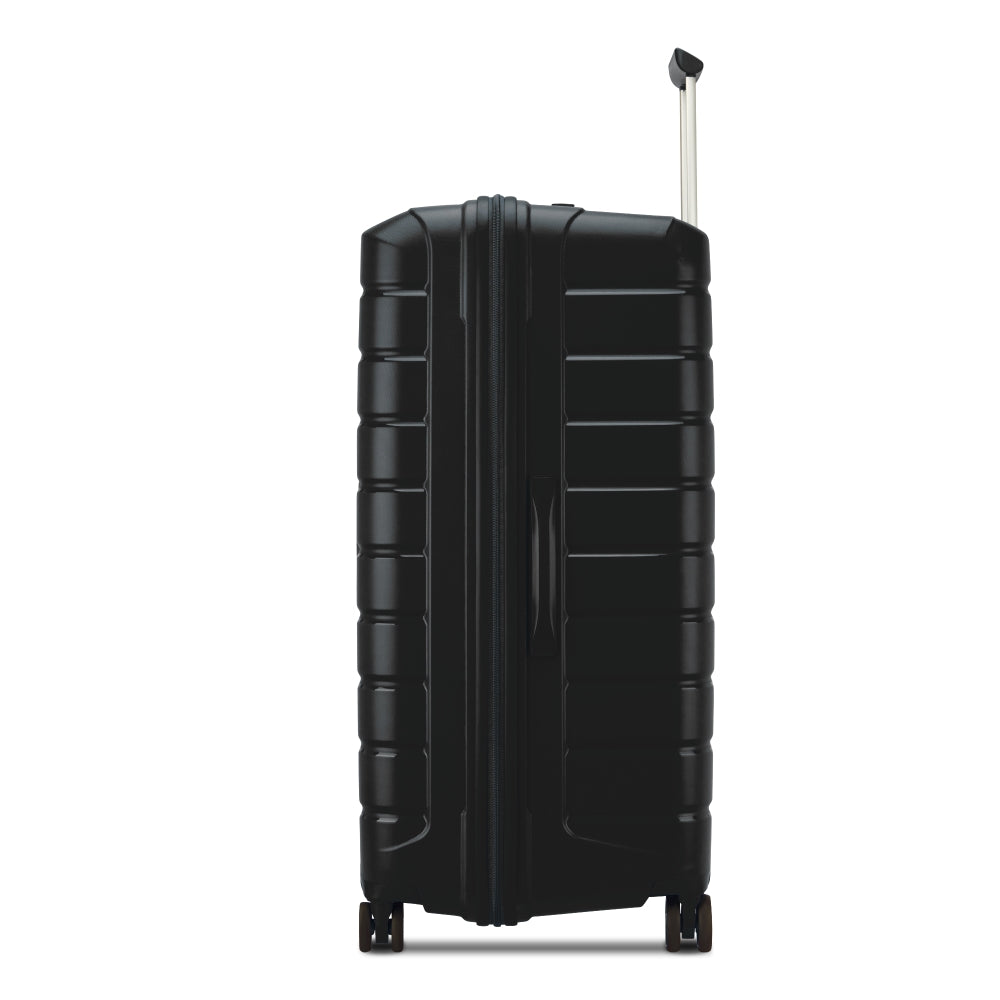 RONCATO 78.5cm B-Flying Trunk Polypropylene Double-Wheel Hard Case Spinner Luggage - Black