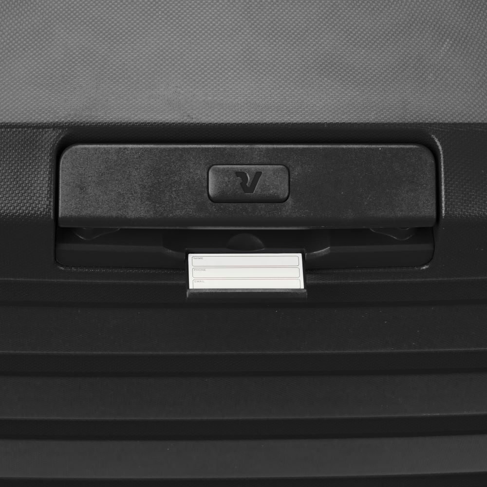 RONCATO 69cm B-Flying Trunk Polypropylene Double-Wheel Hard Case Spinner Luggage - Black